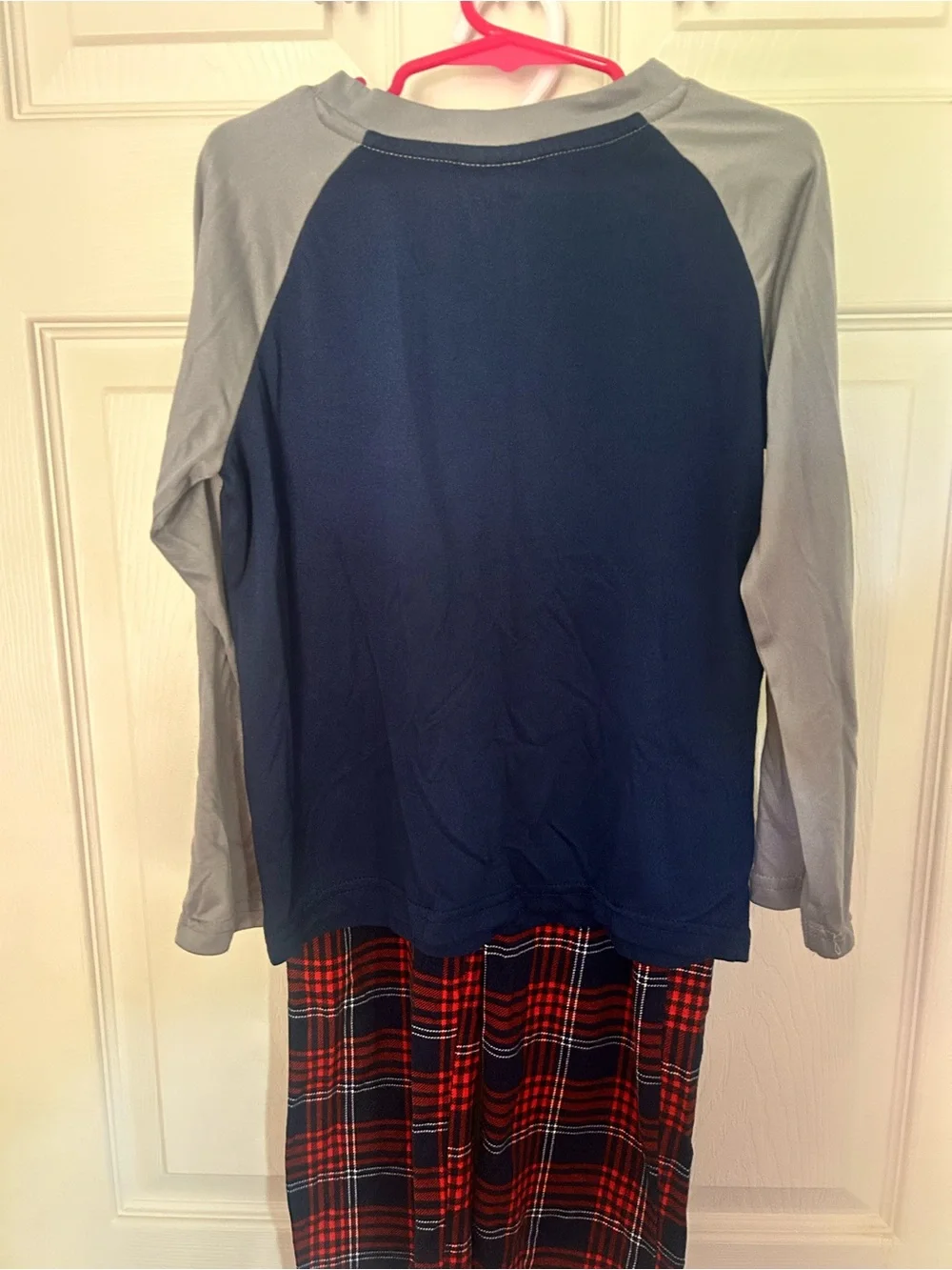 Kids, NFL New England Patriots, Navy, Gray & Red Pajama Set, Pants, XS